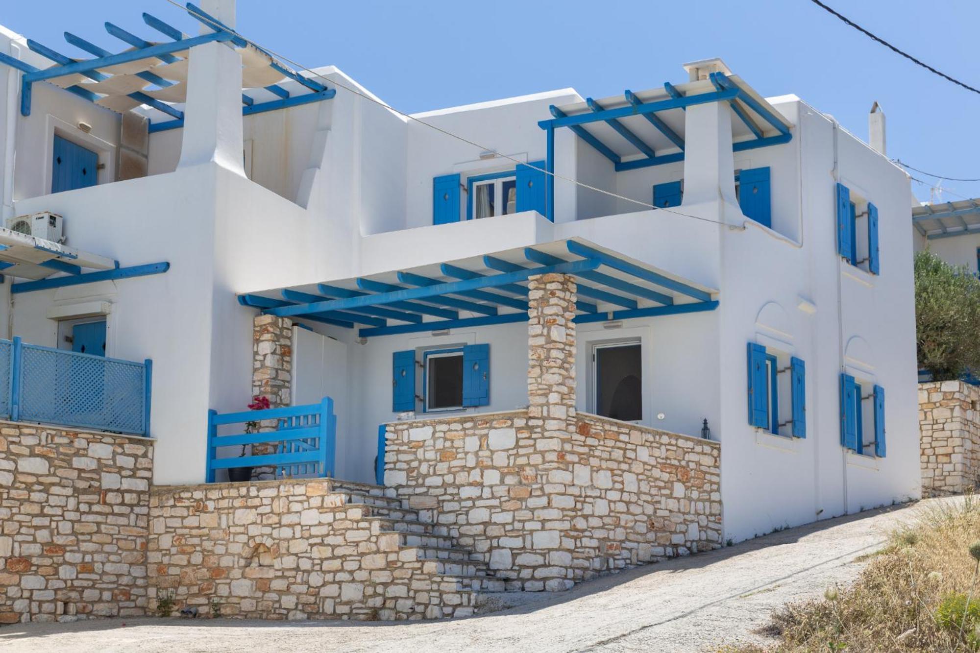 Cycladic Luxurious Maisonette Náoussa Extérieur photo